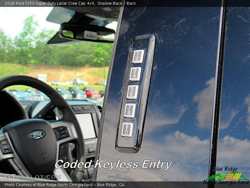 Shadow Black / Black 2018 Ford F350 Super Duty Lariat Crew Cab 4x4