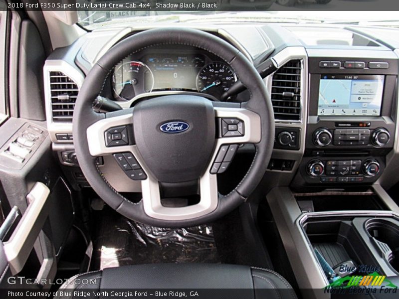 Shadow Black / Black 2018 Ford F350 Super Duty Lariat Crew Cab 4x4