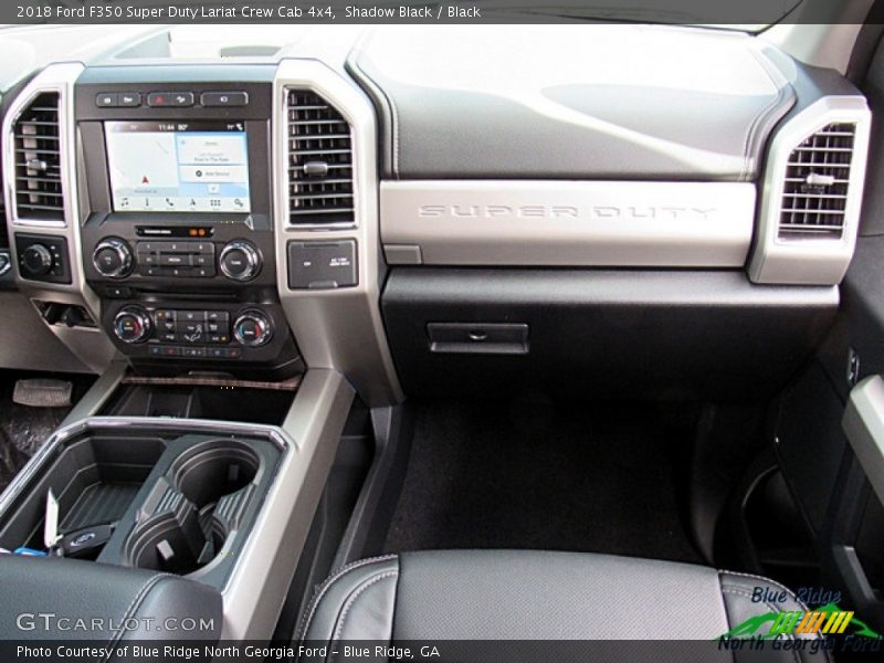 Shadow Black / Black 2018 Ford F350 Super Duty Lariat Crew Cab 4x4