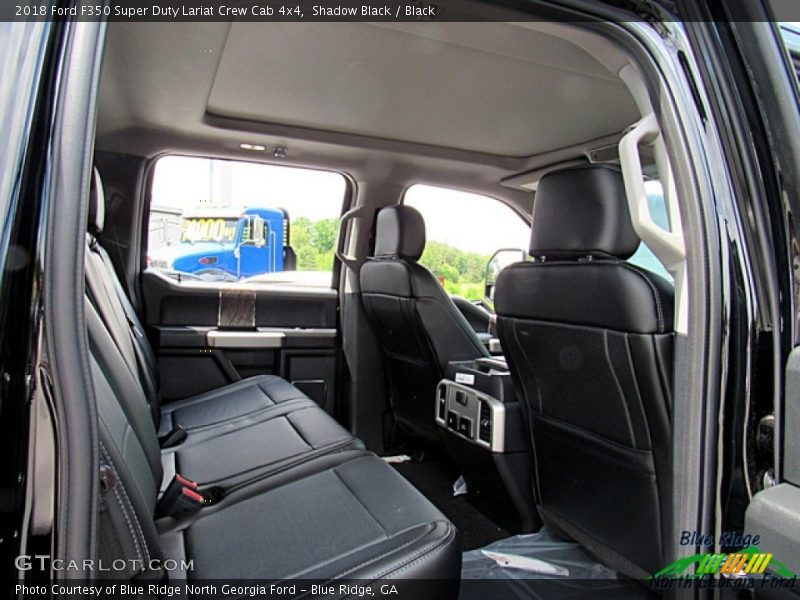 Shadow Black / Black 2018 Ford F350 Super Duty Lariat Crew Cab 4x4