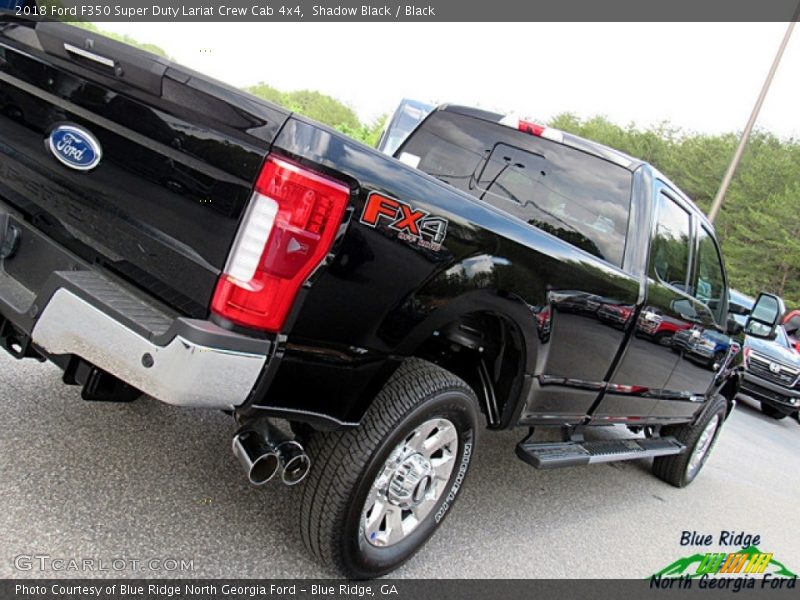 Shadow Black / Black 2018 Ford F350 Super Duty Lariat Crew Cab 4x4