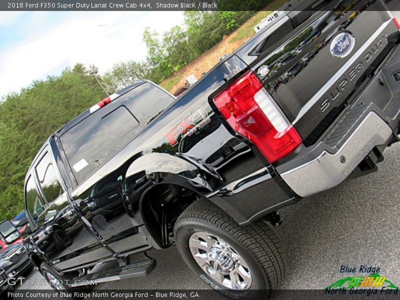 Shadow Black / Black 2018 Ford F350 Super Duty Lariat Crew Cab 4x4