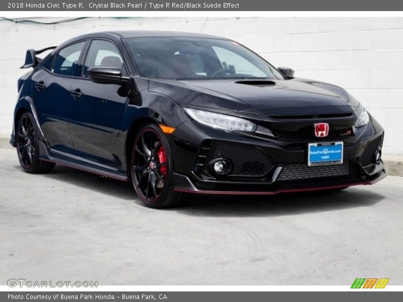 Front 3/4 View of 2018 Civic Type R