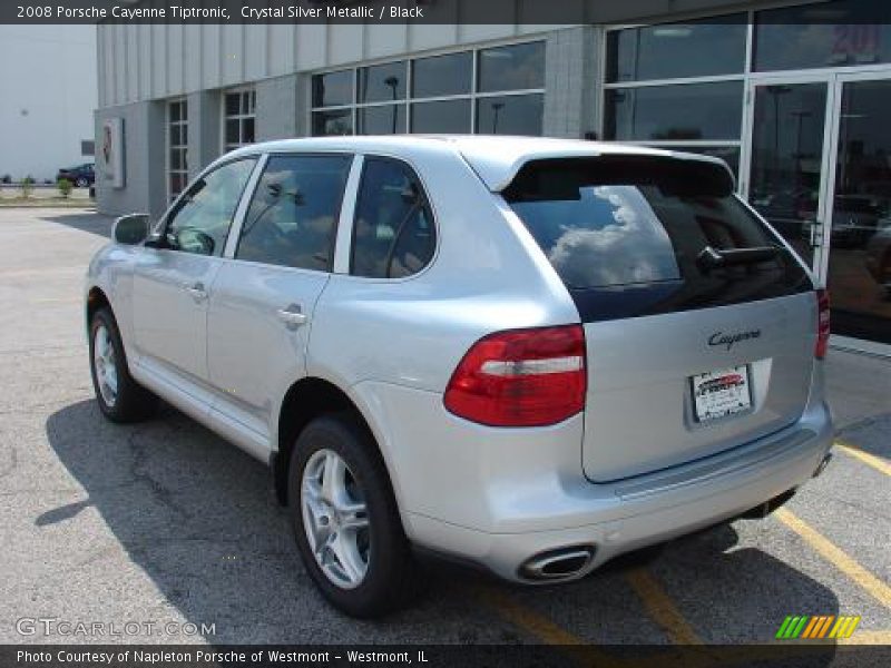Crystal Silver Metallic / Black 2008 Porsche Cayenne Tiptronic