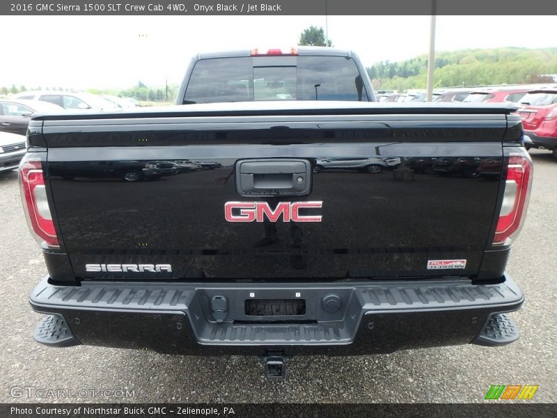 Onyx Black / Jet Black 2016 GMC Sierra 1500 SLT Crew Cab 4WD