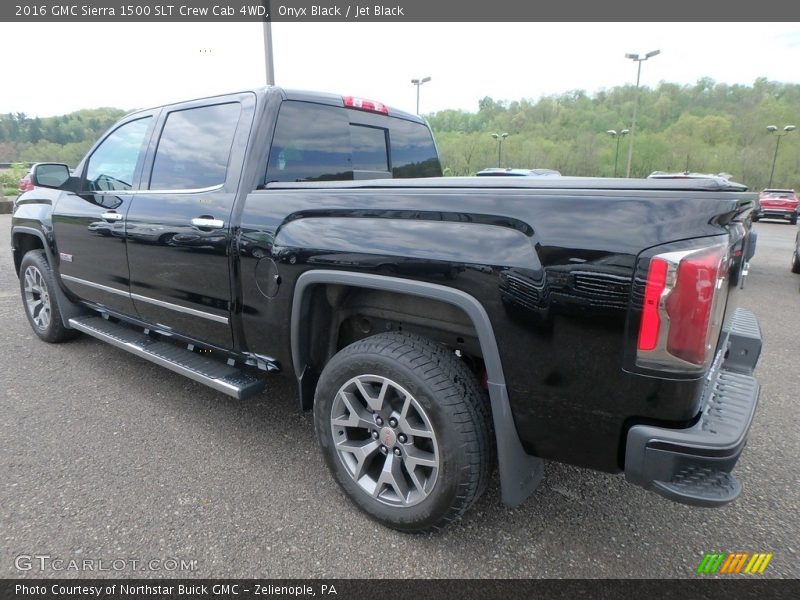 Onyx Black / Jet Black 2016 GMC Sierra 1500 SLT Crew Cab 4WD