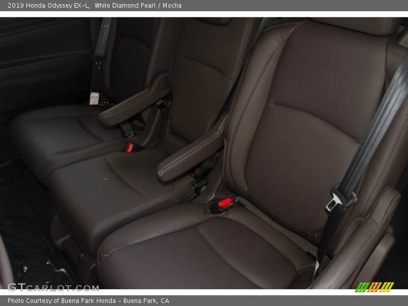 Rear Seat of 2019 Odyssey EX-L