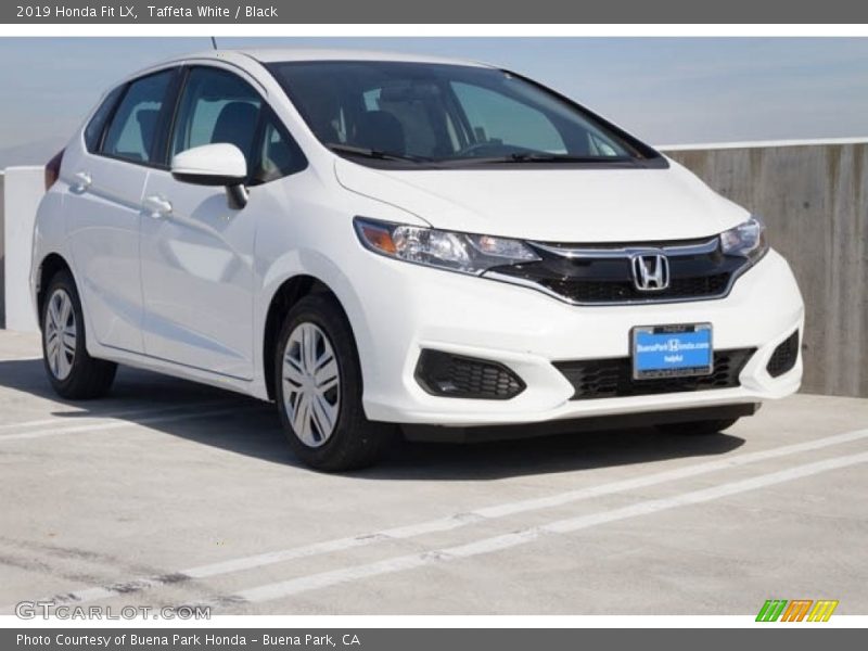 Taffeta White / Black 2019 Honda Fit LX