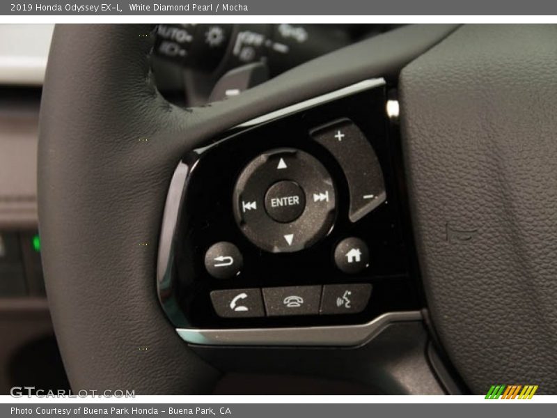 Controls of 2019 Odyssey EX-L