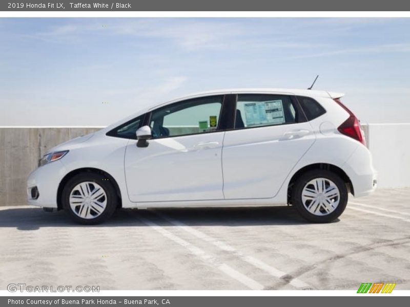 Taffeta White / Black 2019 Honda Fit LX