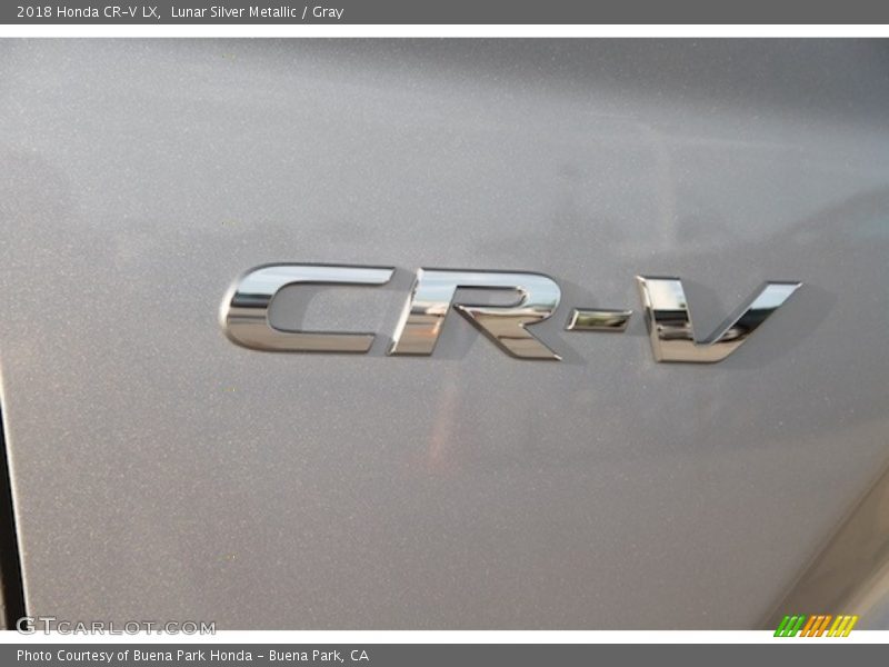 Lunar Silver Metallic / Gray 2018 Honda CR-V LX