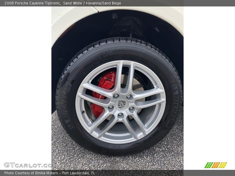 Sand White / Havanna/Sand Beige 2008 Porsche Cayenne Tiptronic