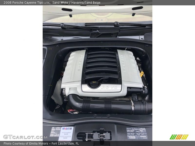 Sand White / Havanna/Sand Beige 2008 Porsche Cayenne Tiptronic