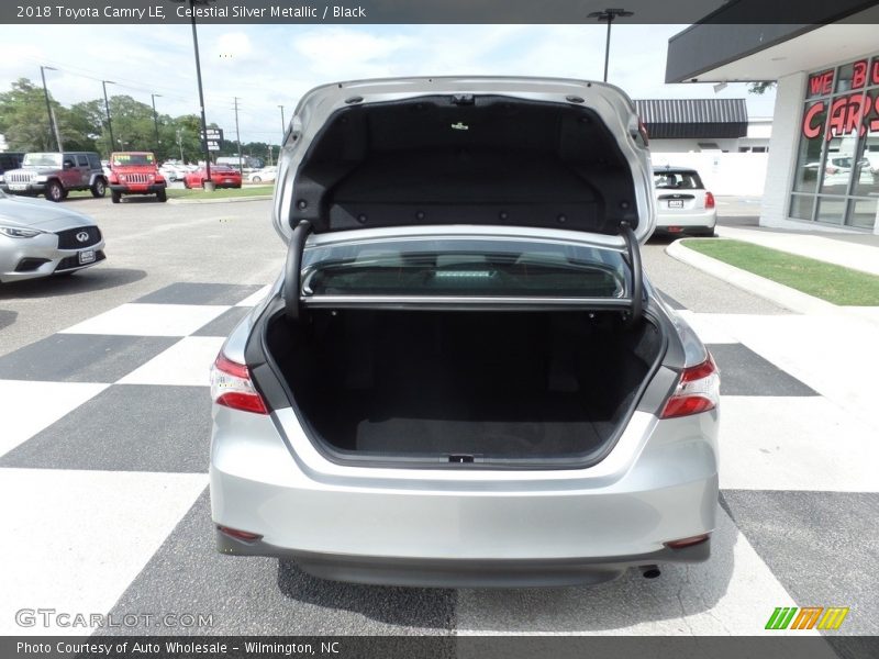 Celestial Silver Metallic / Black 2018 Toyota Camry LE