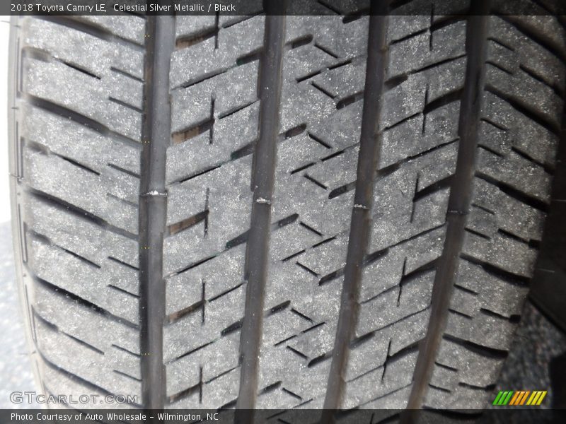 Celestial Silver Metallic / Black 2018 Toyota Camry LE