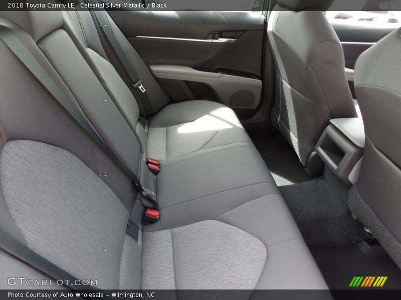 Celestial Silver Metallic / Black 2018 Toyota Camry LE