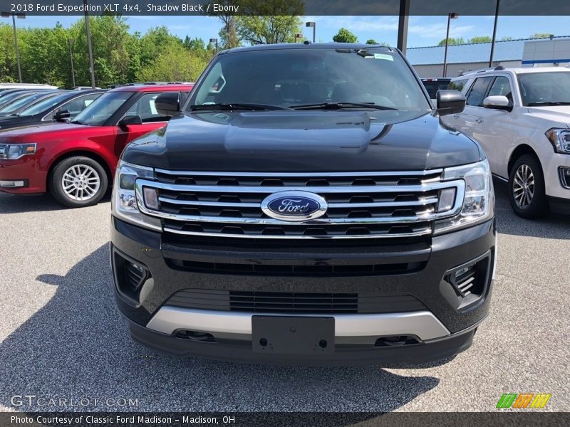 Shadow Black / Ebony 2018 Ford Expedition XLT 4x4