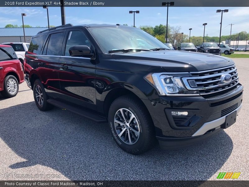 Shadow Black / Ebony 2018 Ford Expedition XLT 4x4