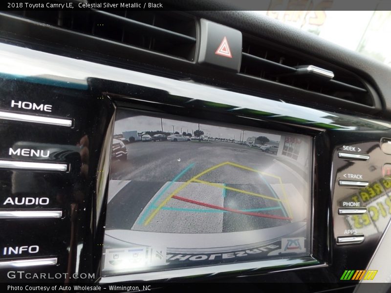 Celestial Silver Metallic / Black 2018 Toyota Camry LE