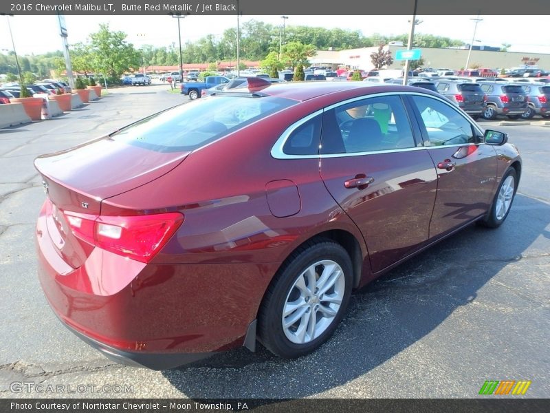 Butte Red Metallic / Jet Black 2016 Chevrolet Malibu LT