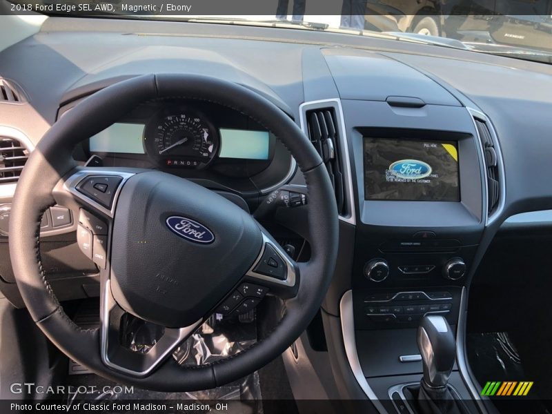 Magnetic / Ebony 2018 Ford Edge SEL AWD