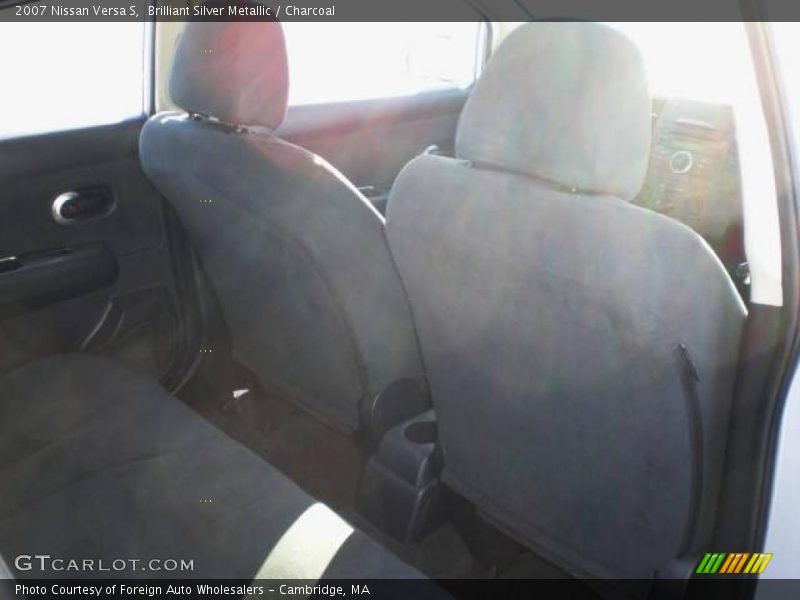 Brilliant Silver Metallic / Charcoal 2007 Nissan Versa S