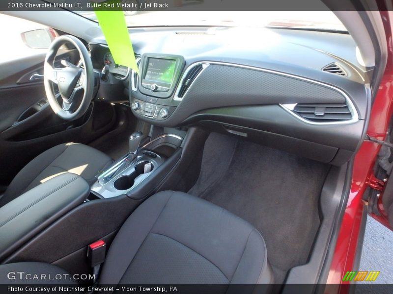 Butte Red Metallic / Jet Black 2016 Chevrolet Malibu LT