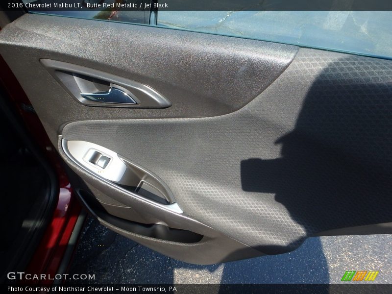 Butte Red Metallic / Jet Black 2016 Chevrolet Malibu LT