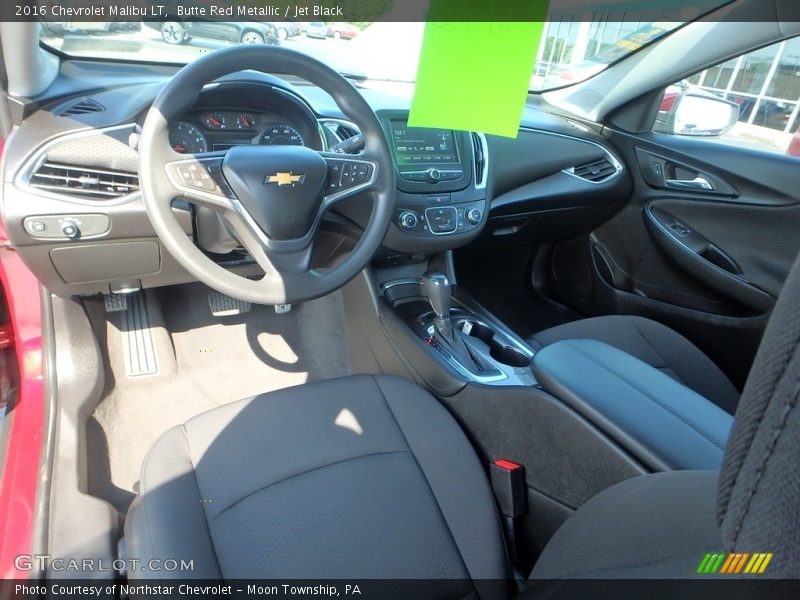 Butte Red Metallic / Jet Black 2016 Chevrolet Malibu LT