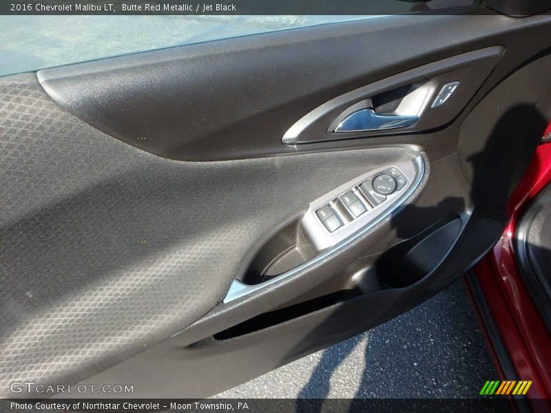Butte Red Metallic / Jet Black 2016 Chevrolet Malibu LT