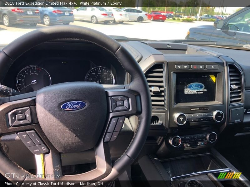 White Platinum / Ebony 2018 Ford Expedition Limited Max 4x4
