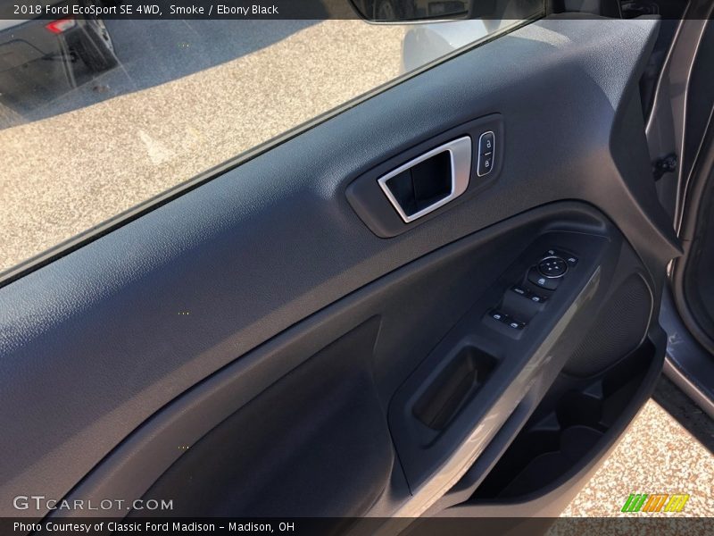 Smoke / Ebony Black 2018 Ford EcoSport SE 4WD
