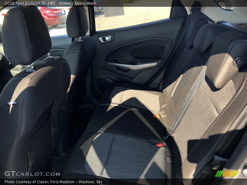 Smoke / Ebony Black 2018 Ford EcoSport SE 4WD