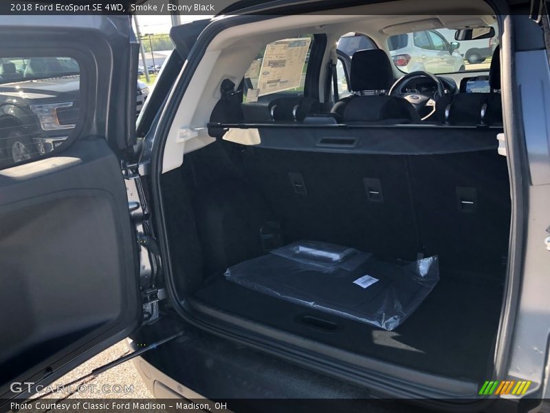 Smoke / Ebony Black 2018 Ford EcoSport SE 4WD