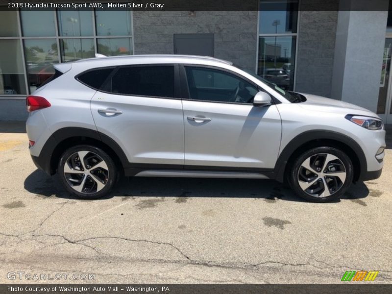  2018 Tucson Sport AWD Molten Silver