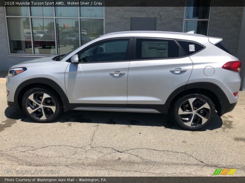  2018 Tucson Sport AWD Molten Silver
