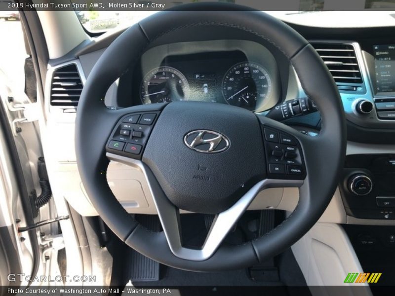  2018 Tucson Sport AWD Steering Wheel