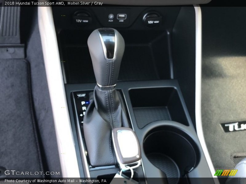 Molten Silver / Gray 2018 Hyundai Tucson Sport AWD