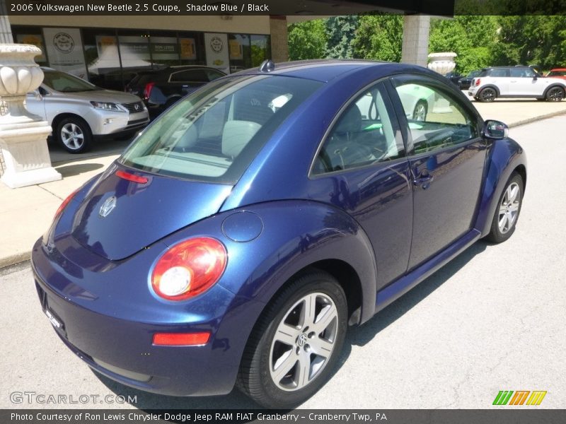 Shadow Blue / Black 2006 Volkswagen New Beetle 2.5 Coupe