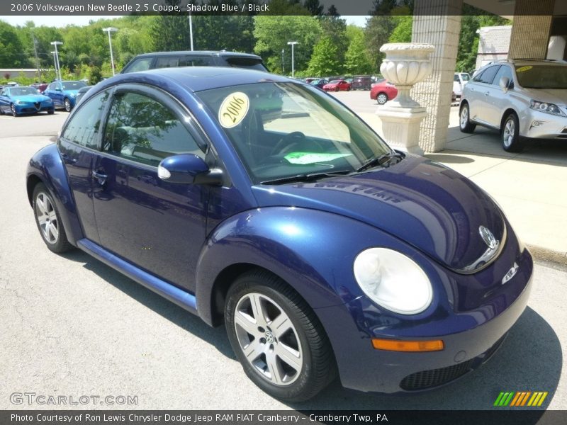 Shadow Blue / Black 2006 Volkswagen New Beetle 2.5 Coupe