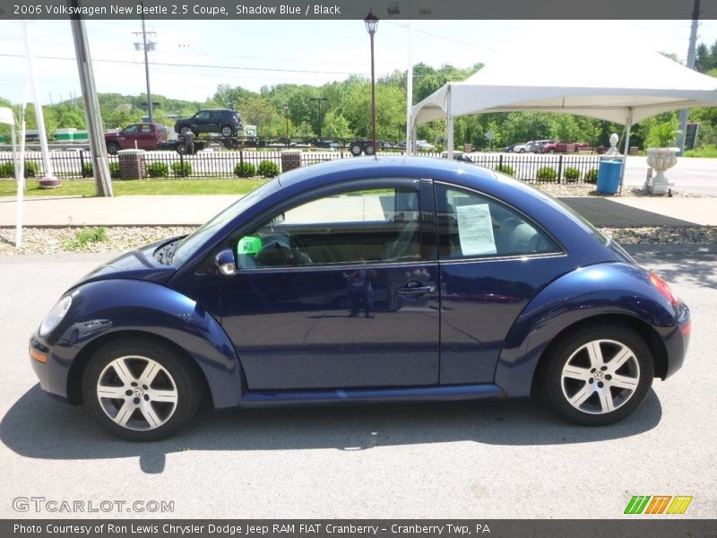 Shadow Blue / Black 2006 Volkswagen New Beetle 2.5 Coupe