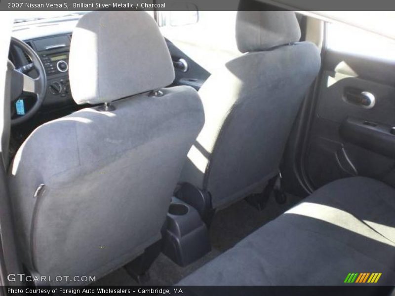 Brilliant Silver Metallic / Charcoal 2007 Nissan Versa S