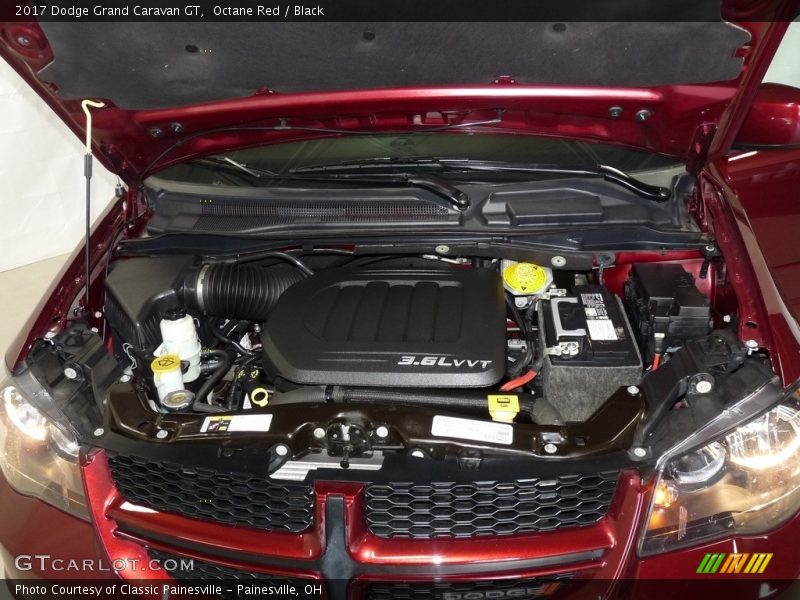 Octane Red / Black 2017 Dodge Grand Caravan GT