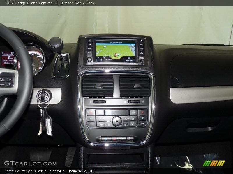 Octane Red / Black 2017 Dodge Grand Caravan GT