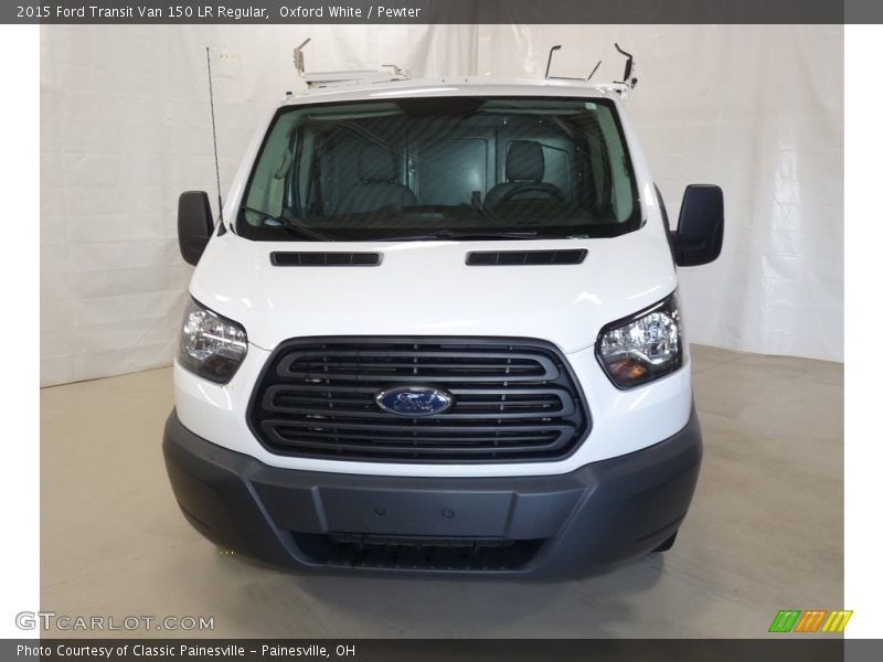 Oxford White / Pewter 2015 Ford Transit Van 150 LR Regular