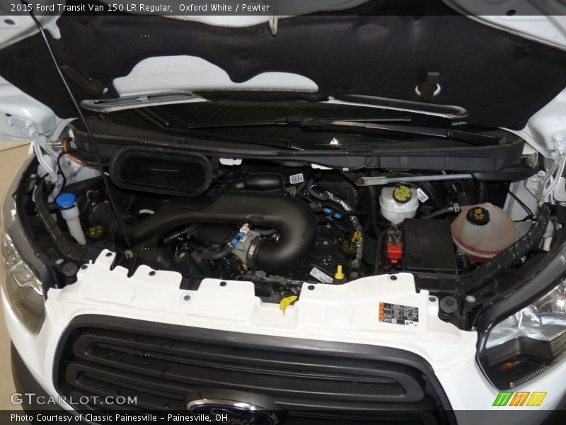 Oxford White / Pewter 2015 Ford Transit Van 150 LR Regular
