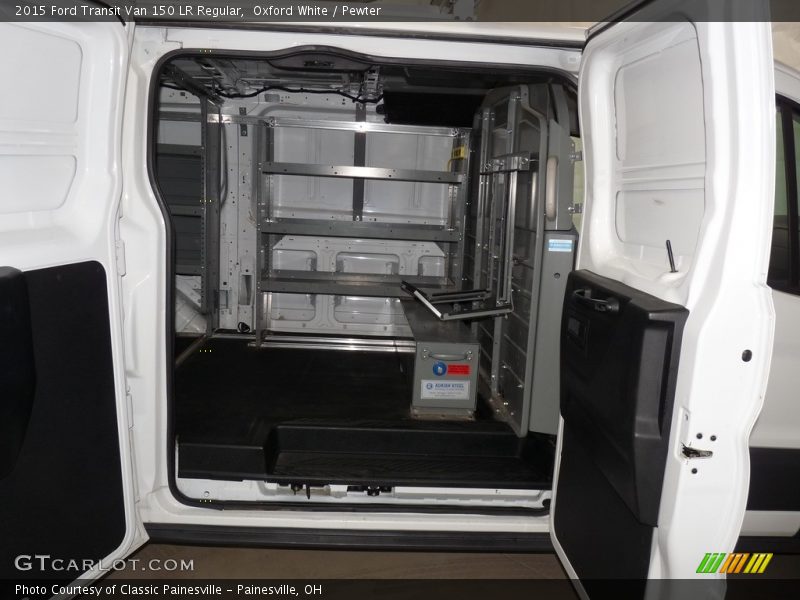 Oxford White / Pewter 2015 Ford Transit Van 150 LR Regular