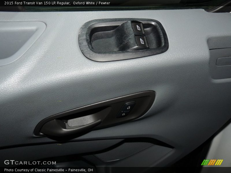 Oxford White / Pewter 2015 Ford Transit Van 150 LR Regular