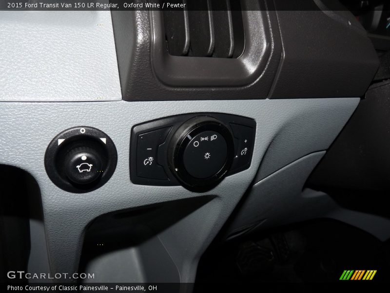 Oxford White / Pewter 2015 Ford Transit Van 150 LR Regular
