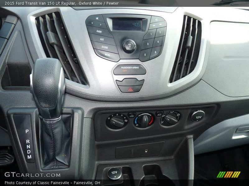 Oxford White / Pewter 2015 Ford Transit Van 150 LR Regular